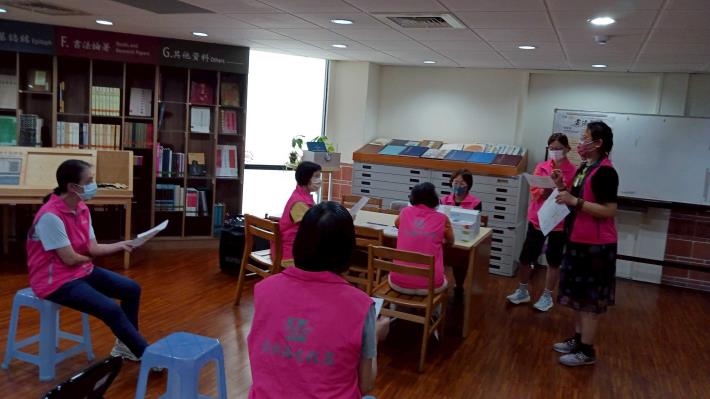 志工伙伴們活動前工作流程說明及分工