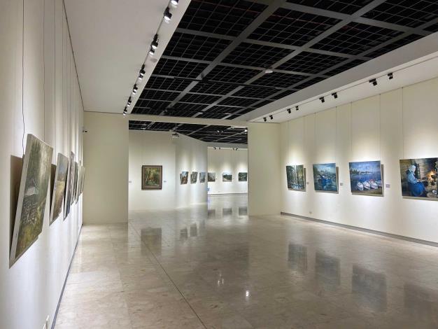 展覽在彰化縣立美術館1樓展出