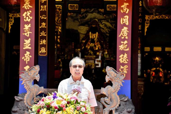 14鳳山寺代表人陳萬能大師致詞_圖片替代文字