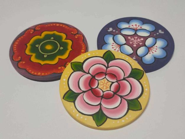 傳統建築彩繪體驗作品