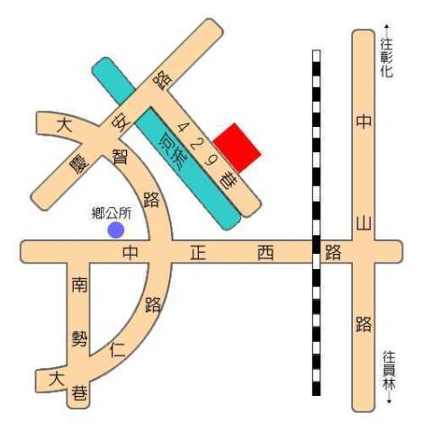 大村鄉立圖書館地理位置